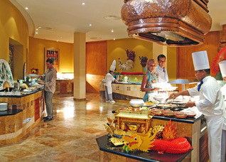 lindo iberostar pagoda paraiso maya riviera mexico star inclusive resort restaurants buffet